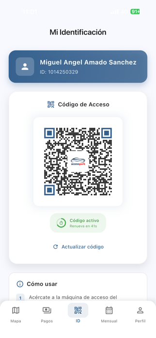 AccessPay - Accesspark Screenshot 2 of 4
