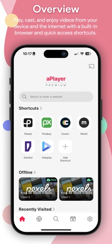 aPlayer - Video Player & Cast screenshot