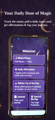 Witch's Companion-Moon & Tarot screenshot