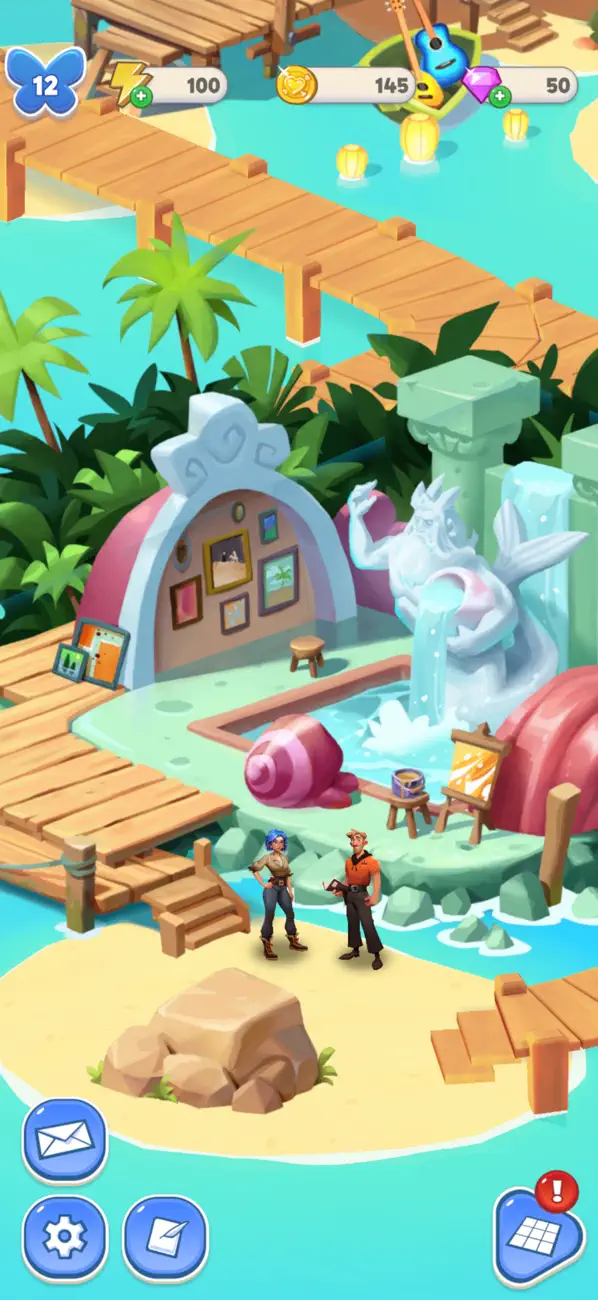 #3. Merge Castaways (iOS) Με: Seven Stars