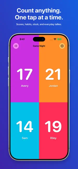 KeepCount: Tally Counter screenshot 1