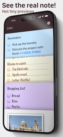 NeatNotes : Notes and lists Screenshot 1 of 8