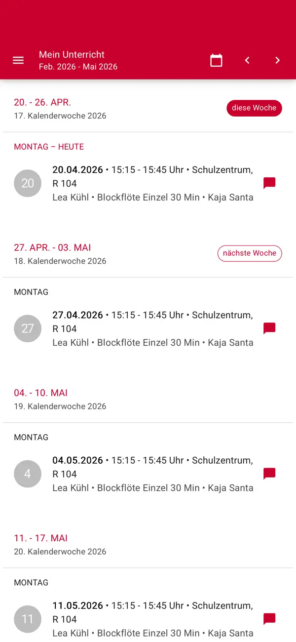 Screenshot #2 pour Kreismusikschule Alzey-Worms