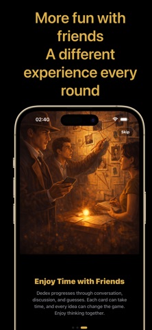 Dedex - Detective Card Game iPhone screenshot