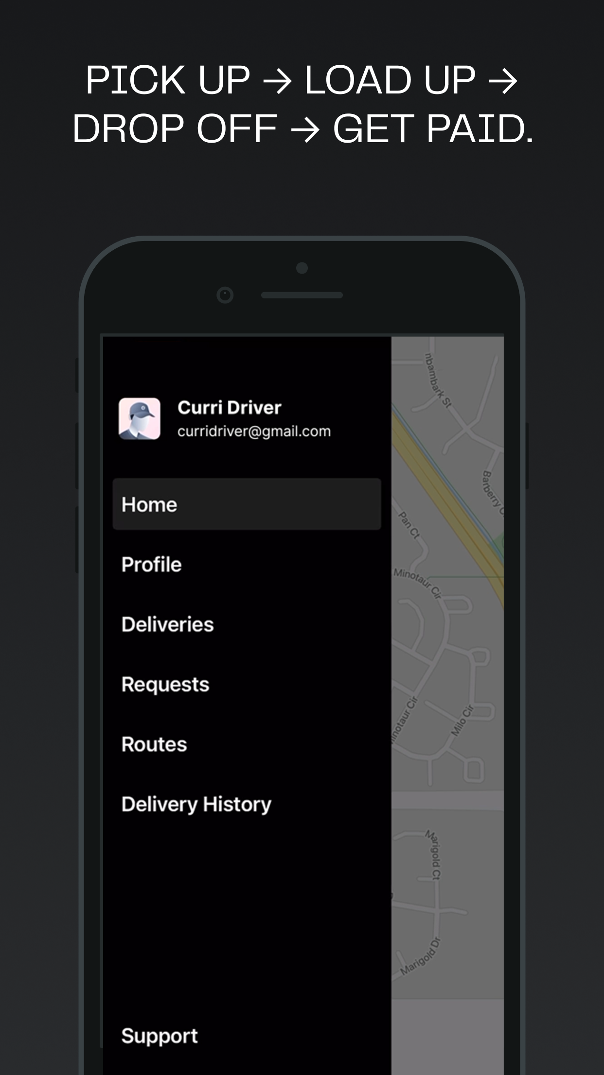 Curri Driver screenshot 3