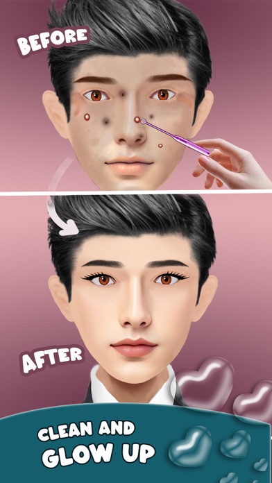 DIY ASMR Makeover Makeup Salon Screenshot