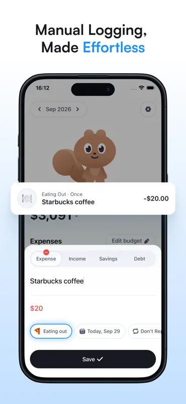Squirrlo - Budget Planner screenshot 5 of 6
