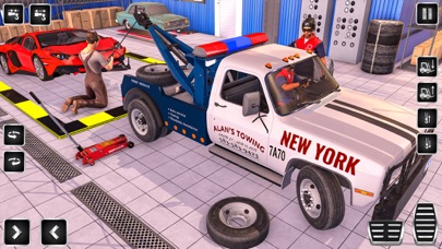 Open World Tow Truck Games 3D Screenshot
