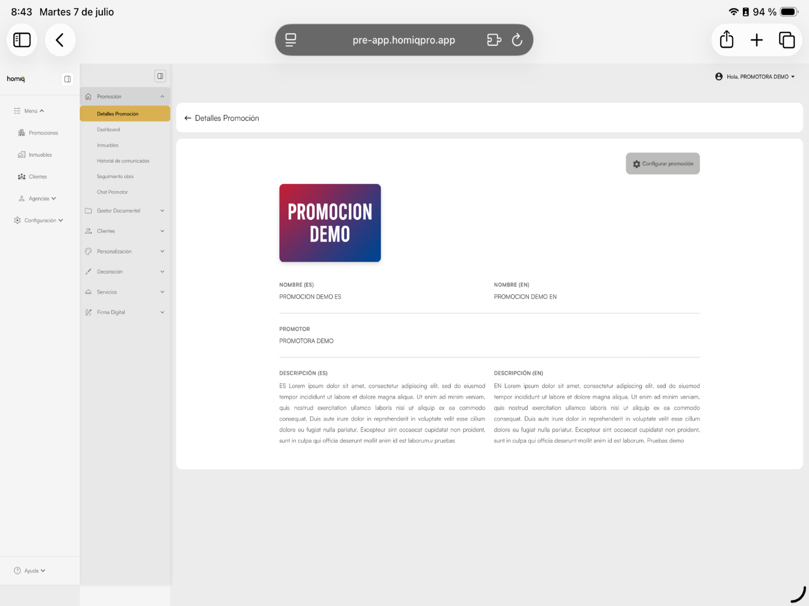 Homiq Professional screenshot 13
