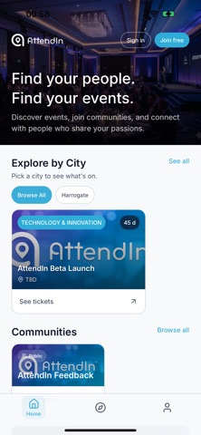 AttendIn Events screenshot
