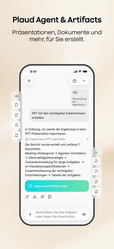 Plaud: KI-Arbeitsbegleiter screenshot 6 of 9