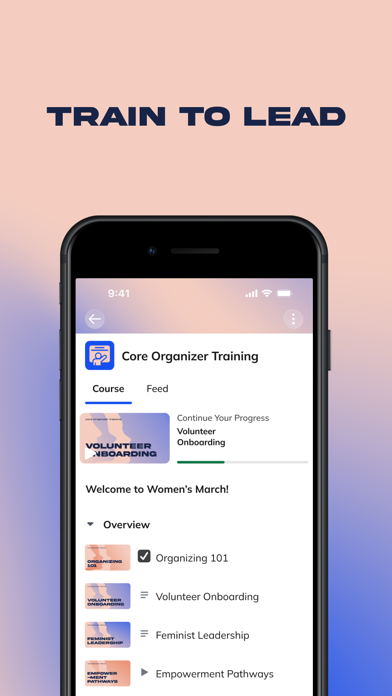 Women’s March Community iPhone screenshot 3 - Social Networking app