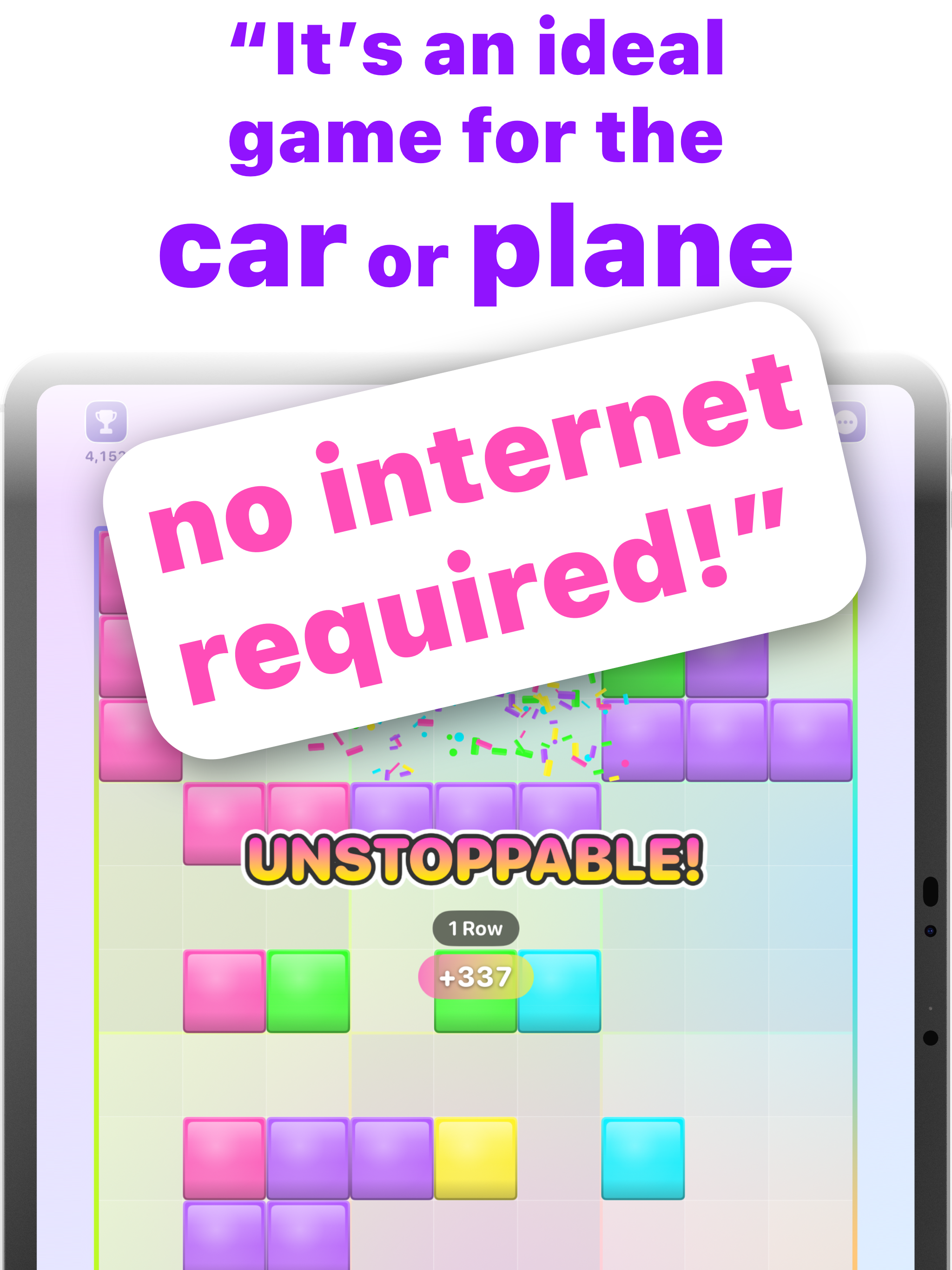 Bright Blocks - Line Puzzle