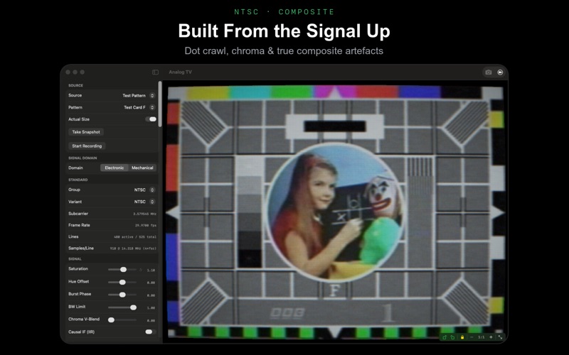 Analog TV Simulator screenshot