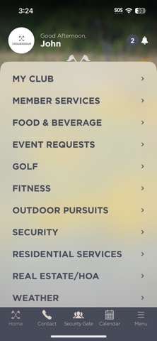 Troubadour Club iPhone screenshot