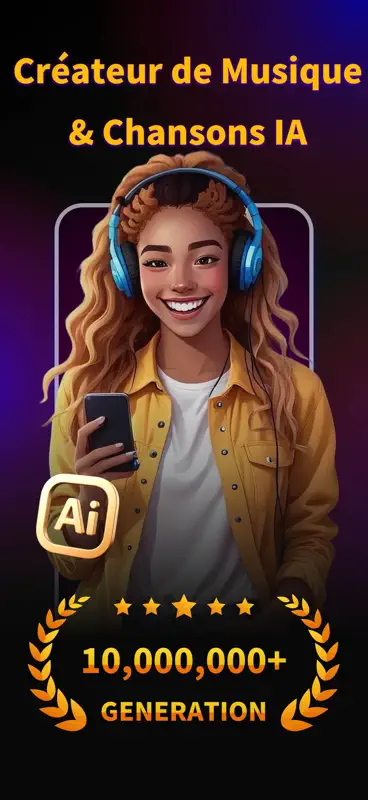 KP - AI Music & Song Generator screenshot 1 of 7