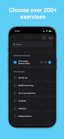 Next Set - Workout Tracker Screenshot 4 of 4
