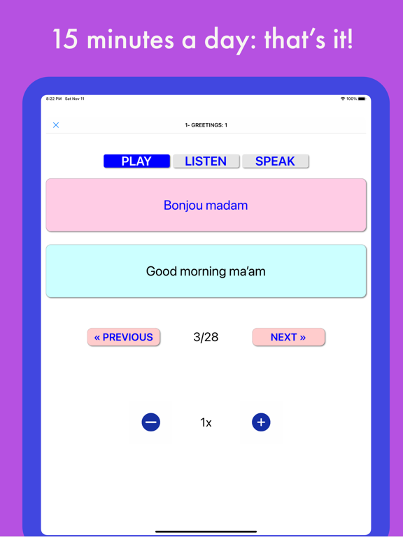 Haitian Creole with Lengweezee iPad screenshot 4 - Education app