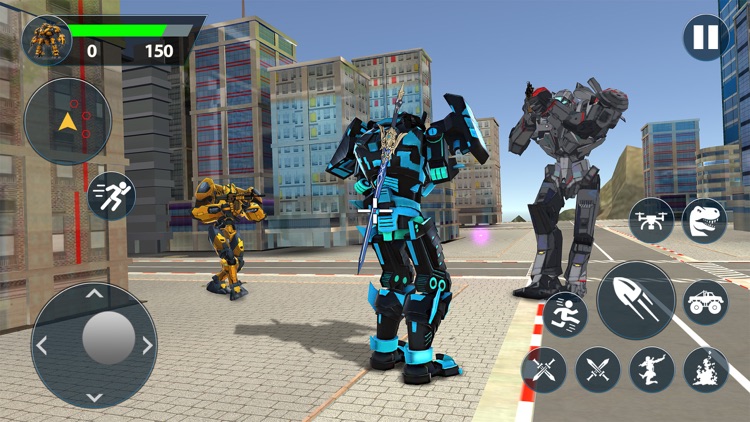 Robot Car Battle Simulator 3D