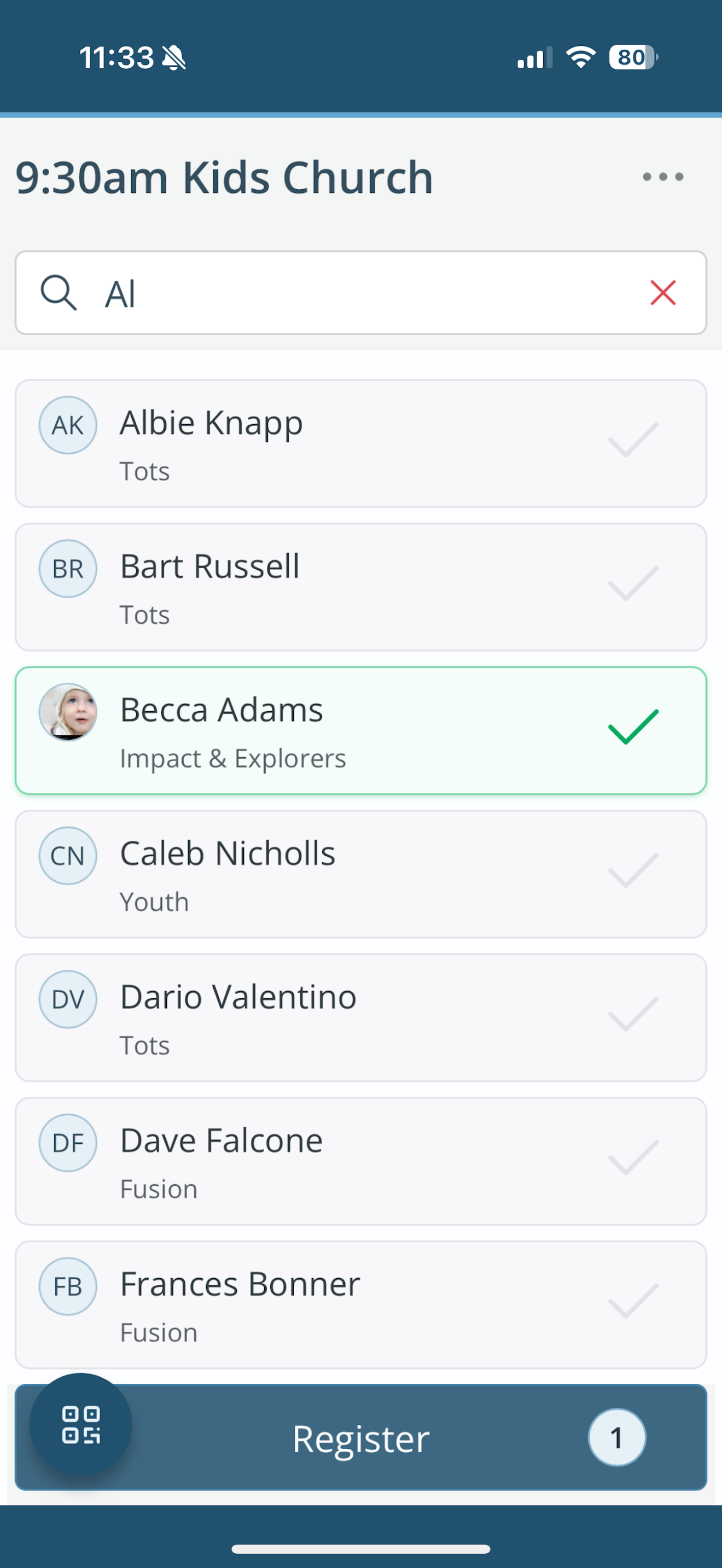 ChurchSuite Check-In screenshot 5