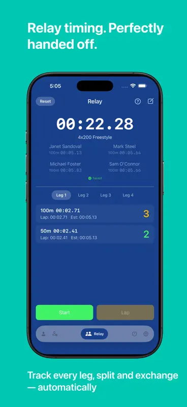 Cronómetro Para Natación screenshot 3 of 5