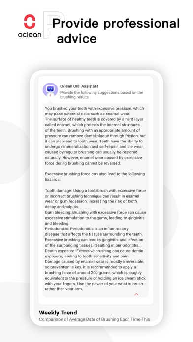 Oclean Care+ Screenshot
