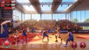 Real Dunk Basketball Games screenshot 2