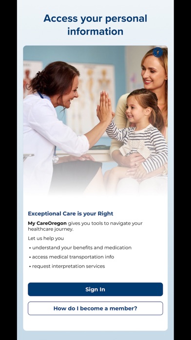MyCareOregon Screenshot