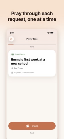 Praying Now screenshot 2