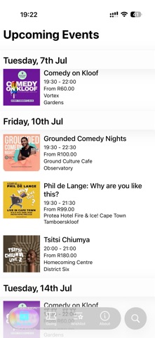 Komedi: Stand-up in Cape Town screenshot