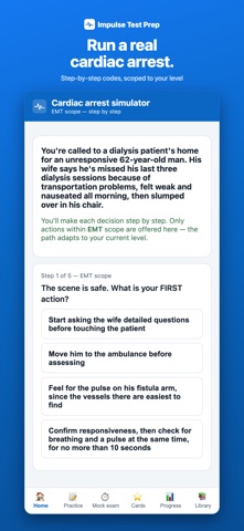 Impulse Test Prep iPhone screenshot