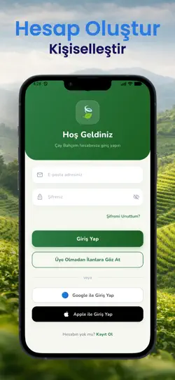 Capture d'écran de ÇayBahcem - İşçi Bul, İş Bul sur iPhone 6