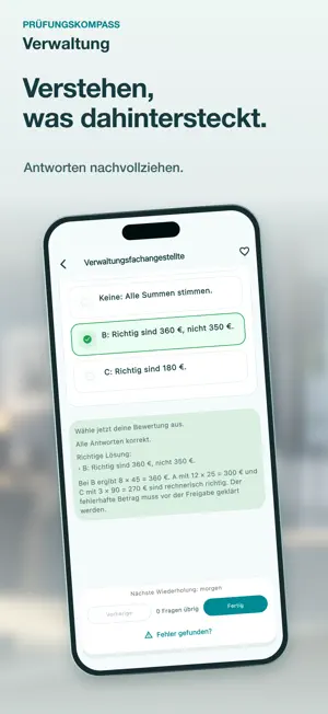 Prüfungskompass Verwaltung screenshot 3