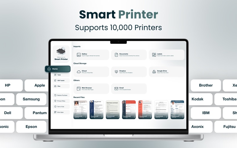 Smart Printer:Document Printer iPhone screenshot