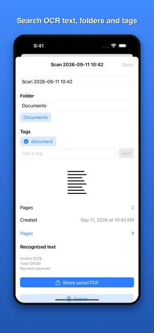 ScanLite: Scanner and OCR screenshot 4