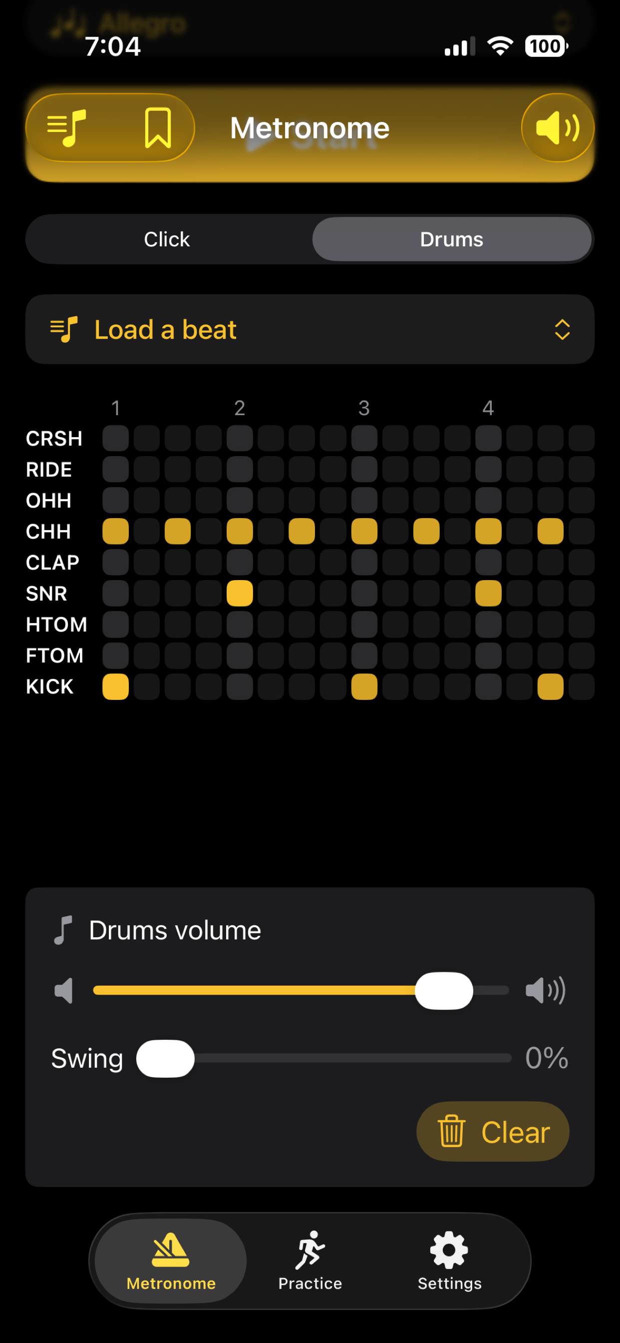 Metronome by GrooveWise screenshot 2