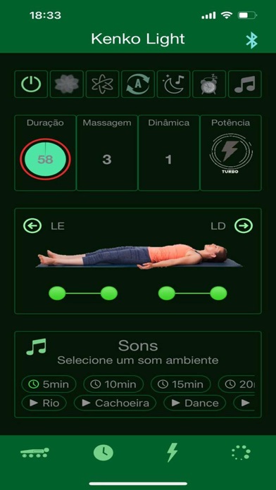 KenkoLight BTvibro Screenshot