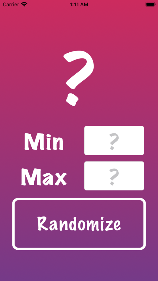 #5. Random Number Generator – RNG (iOS) 作者: Vicki Partridge