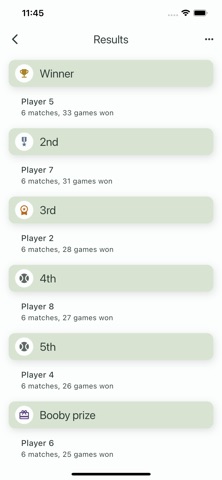 Doubles Draw & Pairings Screenshot 4 of 4