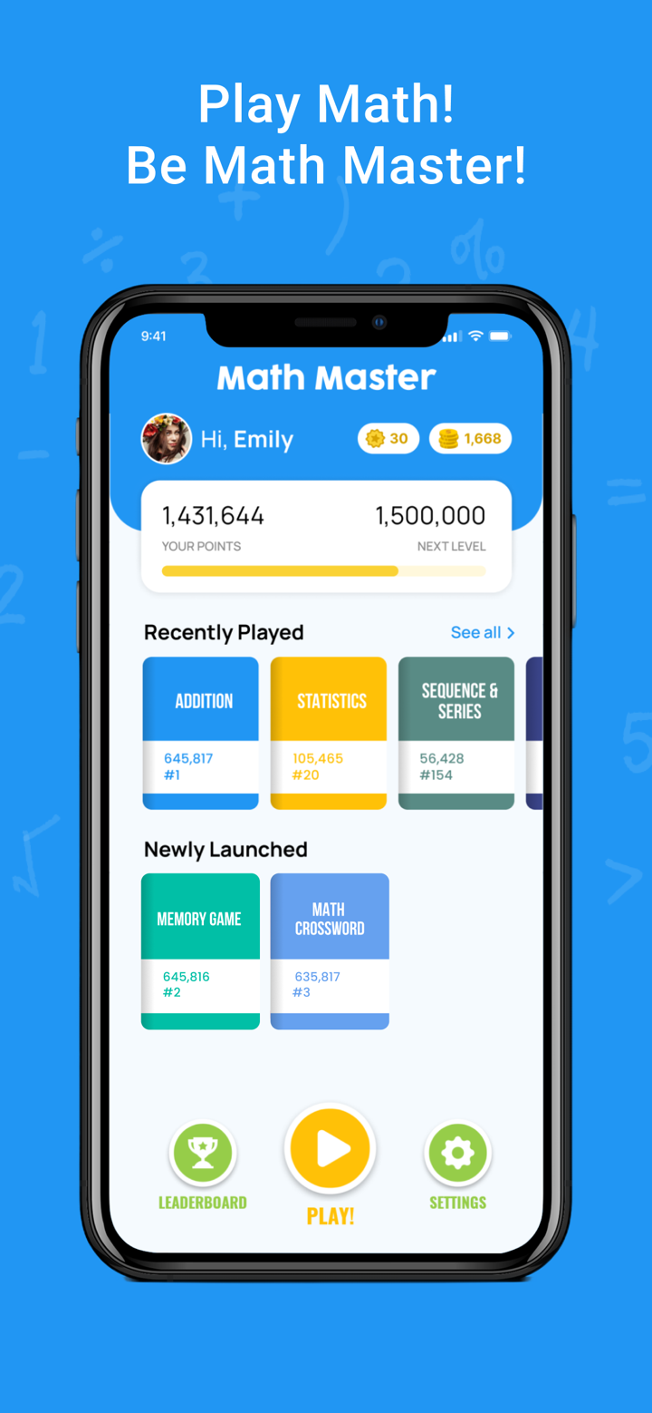 Math Master : Math Games screenshot 1