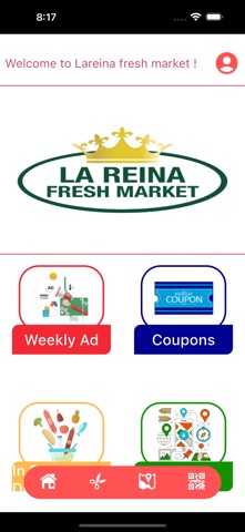 LA REINA FRESH MARKET iPhone screenshot