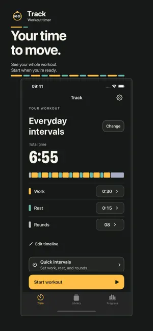 Track: Workout Timer screenshot 1