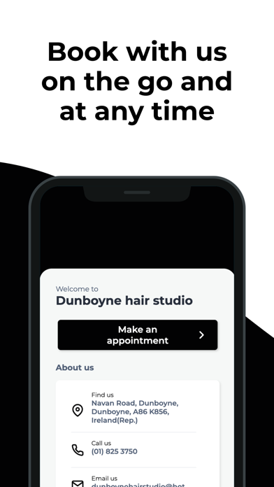 Dunboyne Hair Studio Screenshot