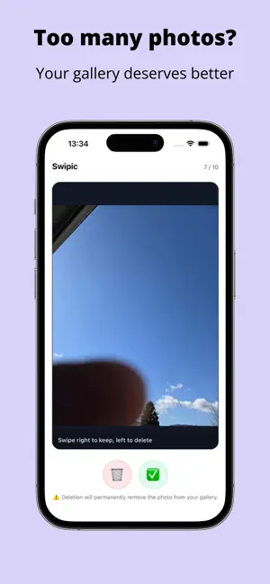 Swipic: Clean your gallery screenshot 1