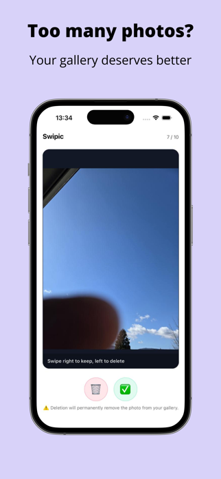 Swipic: Clean your gallery Screenshot 1 of 4