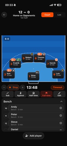 Sideline: Handball Screenshot 1 of 5