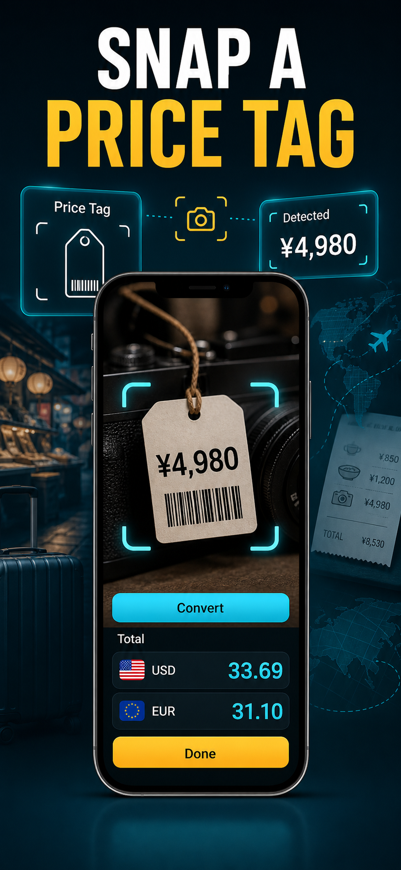 Currency Converter Snap screenshot 2