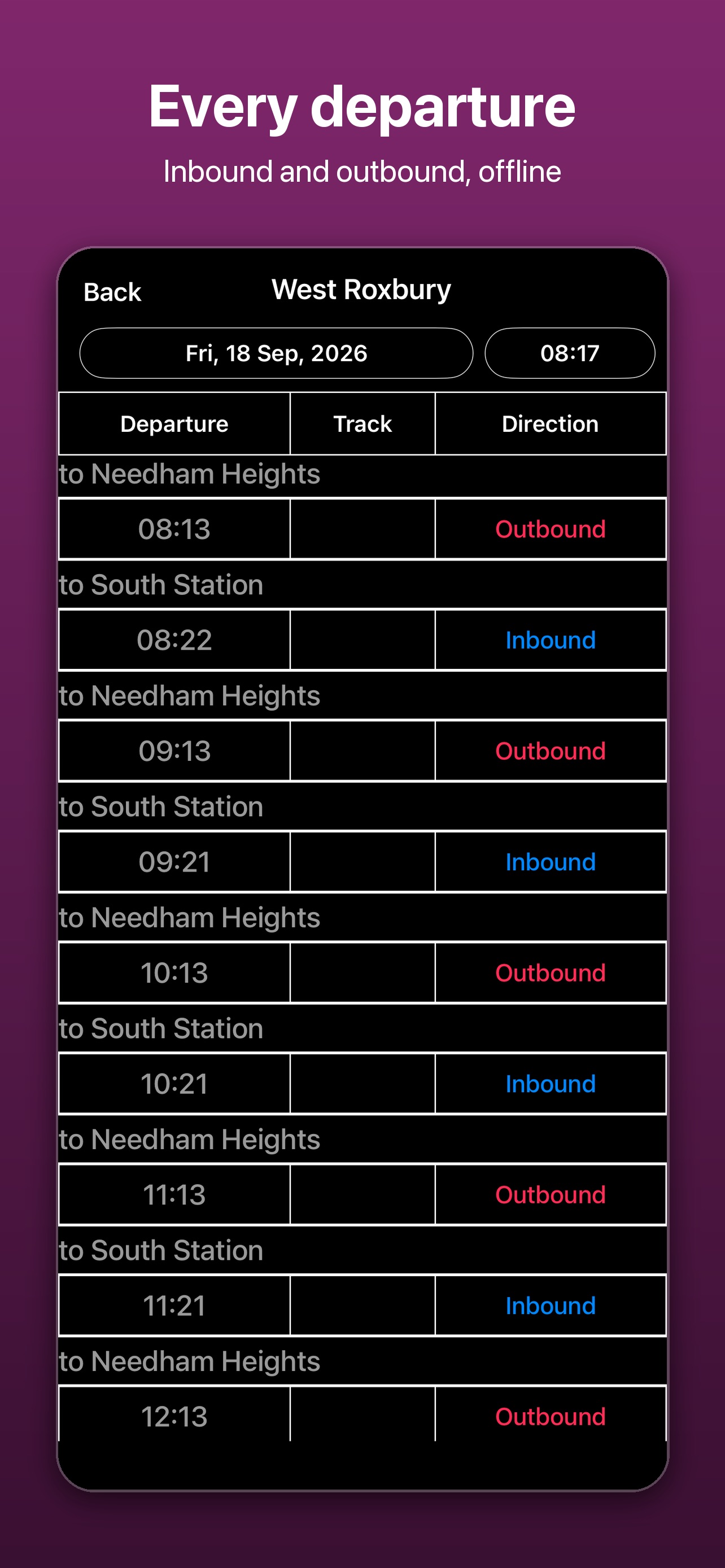 Screenshot 6 of Next Train And Ferry: Boston