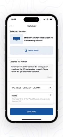 Fanni Services فني iPhone screenshot
