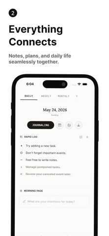 MonoJournal: Bullet Journal screenshot